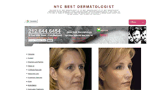 Desktop Screenshot of nycbestdermatologist.org